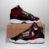 Itachi Jutsu Sharingan Eyes Naruto Anime Air Jordan 13 Shoes
