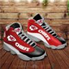 Kansas City Chiefs Nfl Team Black Red Air Jordan 13 Shoes