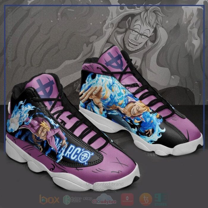 Marco The Phoenix One Piece Anime Air Jordan 13 Shoes