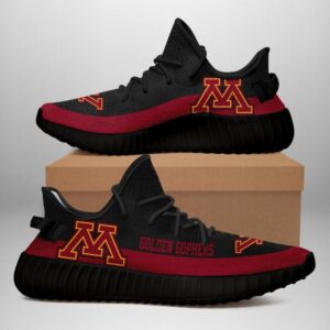 Minnesota Golden Gophers Unisex Sneaker Football Custom Shoes Minnesota Golden Gophers Yeezy Boost 3
