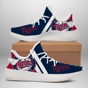 Minnesota Twins Shoes Big Logo Yeezy Sneakers