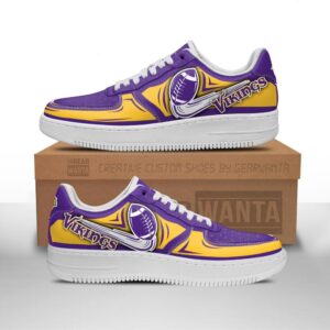 Minnesota Vikings Air Sneakers Custom Fan Gift
