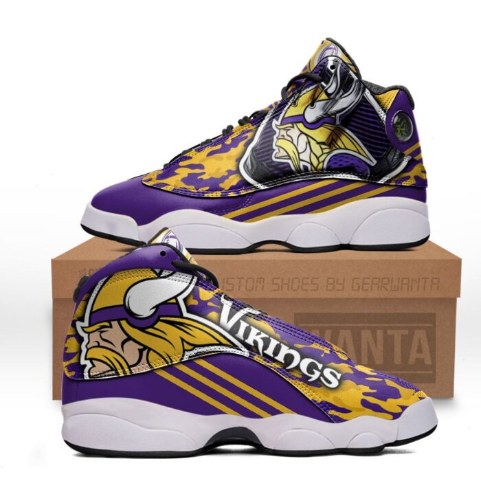 Minnesota Vikings JD13 Sneakers Custom Shoes