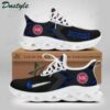 NBA Detroit Pistons Black Blue Max Soul Shoes