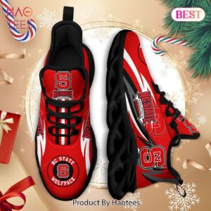 NC State Wolfpack NCAA Red Color Max Soul Shoes