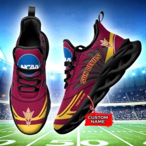 NCAA Arizona State Sun Devils Max Soul Sneaker Custom Name 62RTT1618