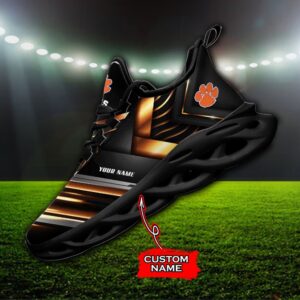 NCAA Clemson Tigers Max Soul Sneaker Custom Name 86