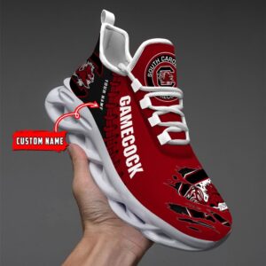 NCAA Custom name 15 South Carolina Gamecocks Personalized Max Soul Shoes