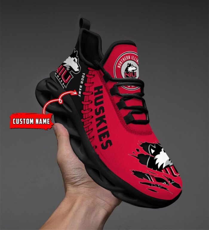 NCAA Custom name 21 Northern Illinois Huskies Personalized Max Soul Shoes