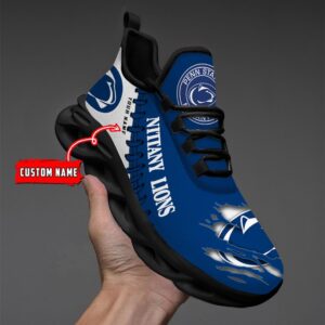 NCAA Custom name 27 Penn State Nittany Lions Personalized Max Soul Shoes