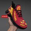 NCAA Custom name 34 USC Trojans Personalized Max Soul Shoes
