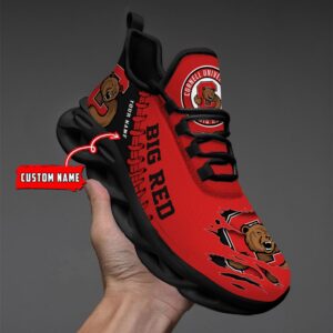 NCAA Custom name 52 Hawaii Rainbow Warriors Personalized Max Soul Shoes