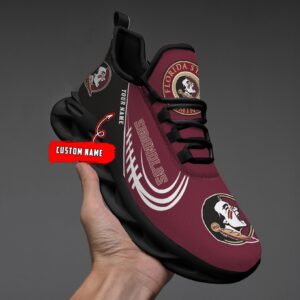 NCAA Florida State Seminoles Max Soul Sneaker Custom Name 05 M12