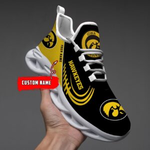 NCAA Iowa Hawkeyes Max Soul Sneaker Custom Name 05 M12