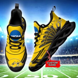 NCAA Iowa Hawkeyes Max Soul Sneaker Custom Name 62HTN1950