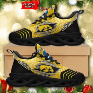 NCAA Iowa Hawkeyes Max Soul Sneaker Custom Name 66RTT1569