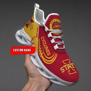 NCAA Iowa State Cyclones Max Soul Sneaker Custom Name 05 M12