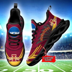 NCAA Iowa State Cyclones Max Soul Sneaker Custom Name 62RTT1629
