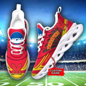 NCAA Maryland Terrapins Max Soul Sneaker Custom Name 62RTT1593