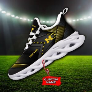 NCAA Michigan Wolverines Max Soul Sneaker Custom Name Ver 3
