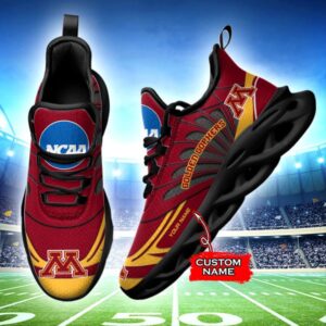 NCAA Minnesota Golden Gophers Max Soul Sneaker Custom Name 62RTT1595