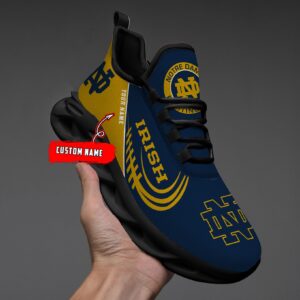 NCAA Notre Dame Fighting Irish Max Soul Sneaker Custom Name 05 M12
