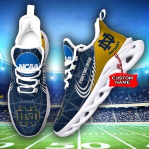 NCAA Notre Dame Fighting Irish Max Soul Sneaker Custom Name 56 M12RTT6510