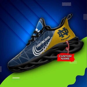 NCAA Notre Dame Fighting Irish Max Soul Sneaker Custom Name 56 M12RTT6510