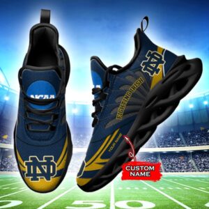 NCAA Notre Dame Fighting Irish Max Soul Sneaker Custom Name 62HTN1959