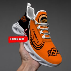 NCAA Oklahoma State Cowboys Max Soul Sneaker Custom Name 05 M12