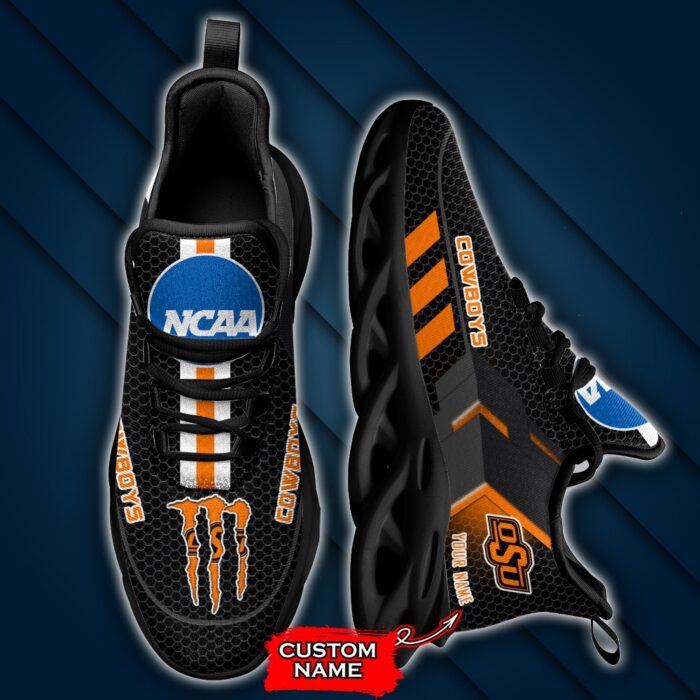 NCAA Oklahoma State Cowboys Max Soul Sneaker Custom Name 43 M1RTT4204