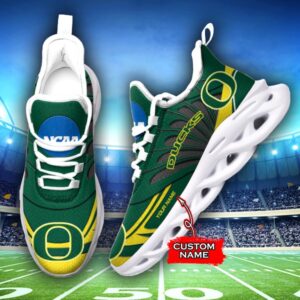 NCAA Oregon Ducks Max Soul Sneaker Custom Name 62HTN1963