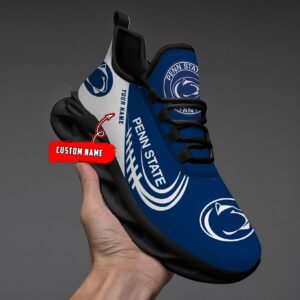 NCAA Penn State Nittany Lions Max Soul Sneaker Custom Name 05 M12