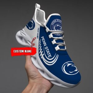 NCAA Penn State Nittany Lions Max Soul Sneaker Custom Name 05 M12