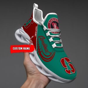 NCAA Stanford Cardinal Max Soul Sneaker Custom Name 05 M12