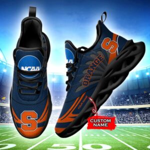 NCAA Syracuse Orange Max Soul Sneaker Custom Name 62RTT1608
