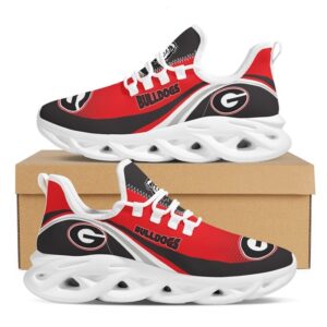 NCAA Team Georgia Bulldogs College Max Soul Shoes
