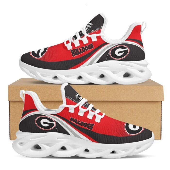 NCAA Team Georgia Bulldogs College Max Soul Shoes
