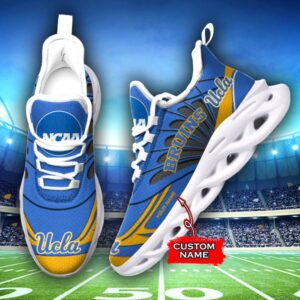 NCAA UCLA Bruins Max Soul Sneaker Custom Name 62RTT1637