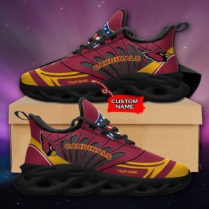 NFL Arizona Cardinals Max Soul Sneaker Custom Name Ver 8