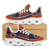 NFL Chicago Bears Orange Dark Blue White Curve Max Soul Shoes