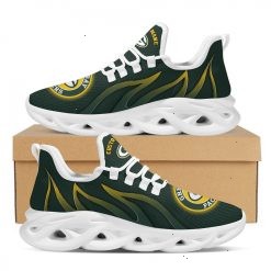 NFL Green Bay Packers Green Yellow Fire Max Soul Shoes