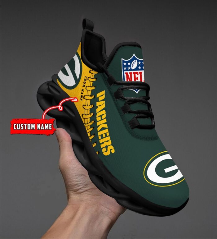 NFL Green Bay Packers Max Soul Sneaker Custom Name Ver 1