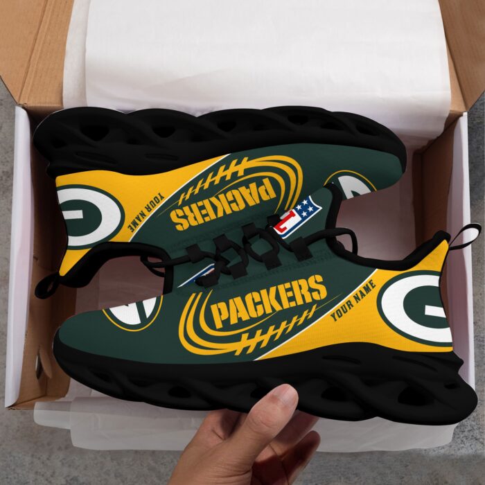 NFL Green Bay Packers Max Soul Sneaker Custom Name Ver 2