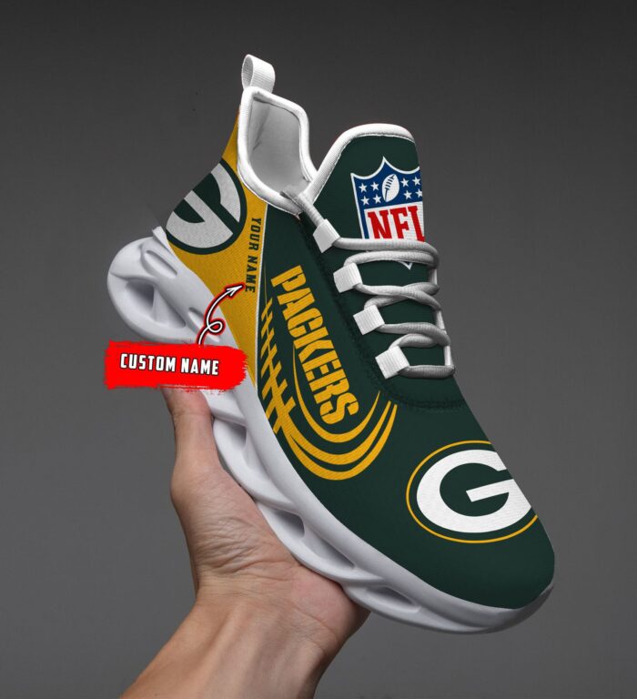 NFL Green Bay Packers Max Soul Sneaker Custom Name Ver 2