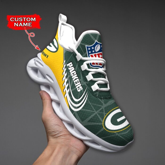 NFL Green Bay Packers Max Soul Sneaker Custom Name Ver 3