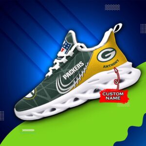 NFL Green Bay Packers Max Soul Sneaker Custom Name Ver 3