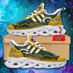 NFL Green Bay Packers Max Soul Sneaker Custom Name Ver 4