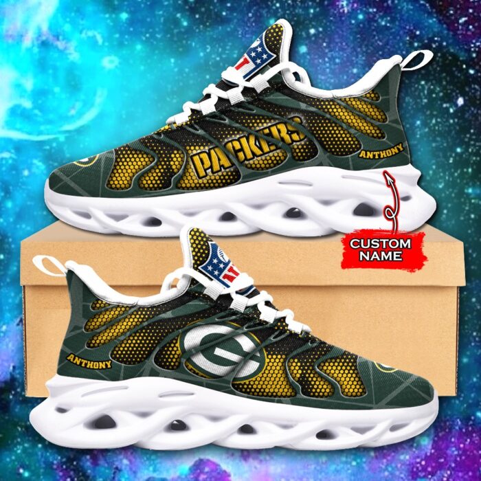 NFL Green Bay Packers Max Soul Sneaker Custom Name Ver 5
