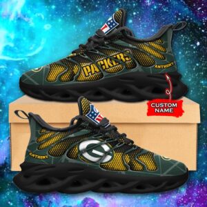 NFL Green Bay Packers Max Soul Sneaker Custom Name Ver 5